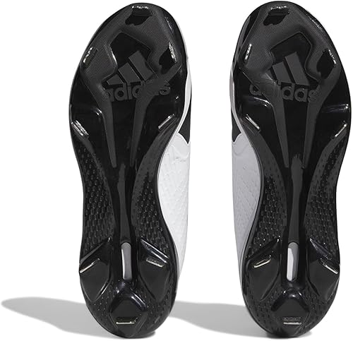 New Adidas Mens Icon 8 Metal Baseball Cleats Size 13 Black/White