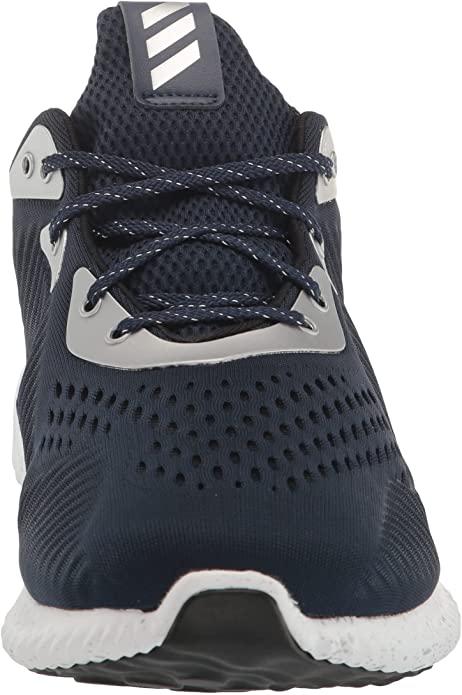 New adidas Men's Alphabounce 1 m Running Shoe Men 9.5 Navy/White/Silver