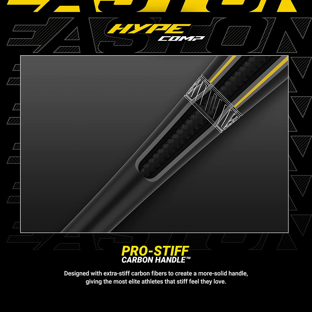 New Easton 2023 Hype COMP Baseball Bat BBCOR 2 Pc. Composite -3 Drop