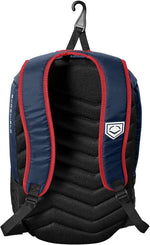 New EvoShield Standout Backpack 12" W x 9" D x 23" H Navy/White/Red 1 Fence Hook