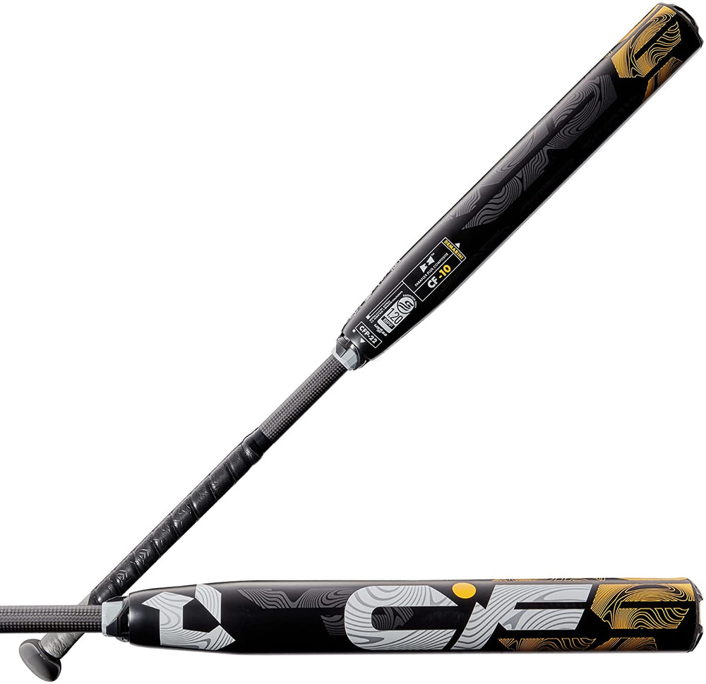 New Other DeMarini 2022 CF Fastpitch Softball Bat Series Composite Blk/Gld 32/22