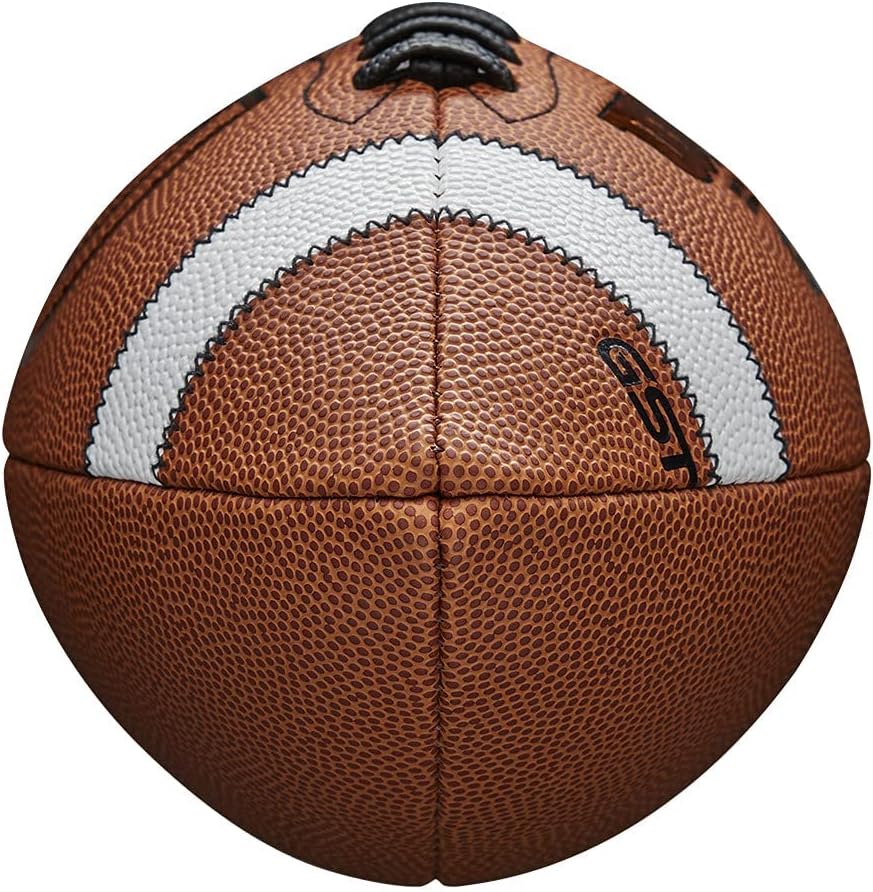 New Wilson GST Composite Football - Youth Size, Tan TDY