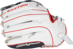 New Easton Professional Collection Fastpitch Softball Glove 12.5" LHT Nvy/Wht/Rd