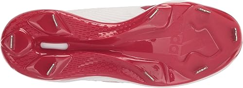 New Adidas Mens Icon 8 Metal Baseball Cleats Size 13 Red/White