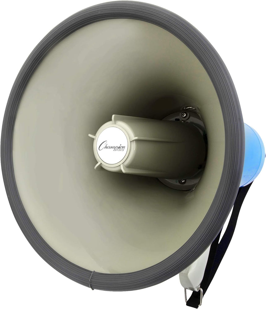 New Champion Sports 12 Watt Megaphone , Blue/White