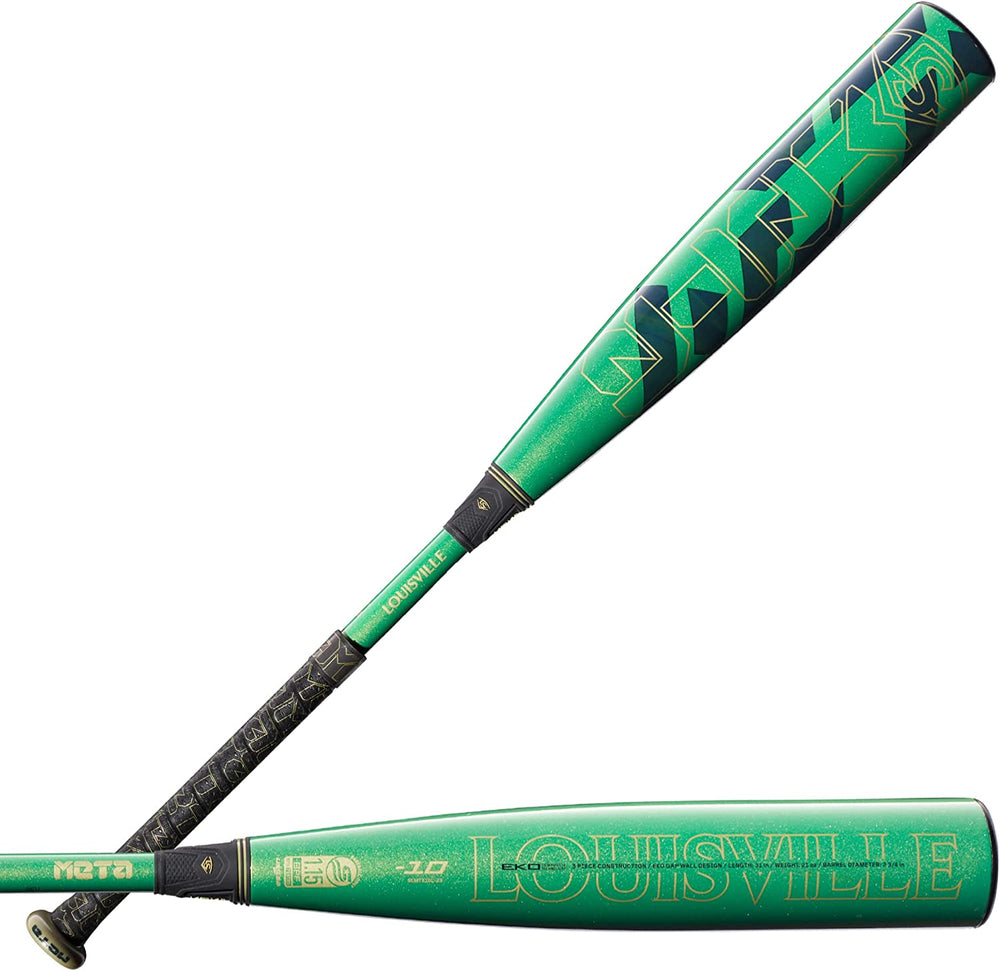 Batte Louisville Slugger Meta 30" –8 – Composite Carbone – USA Baseball – Jeune