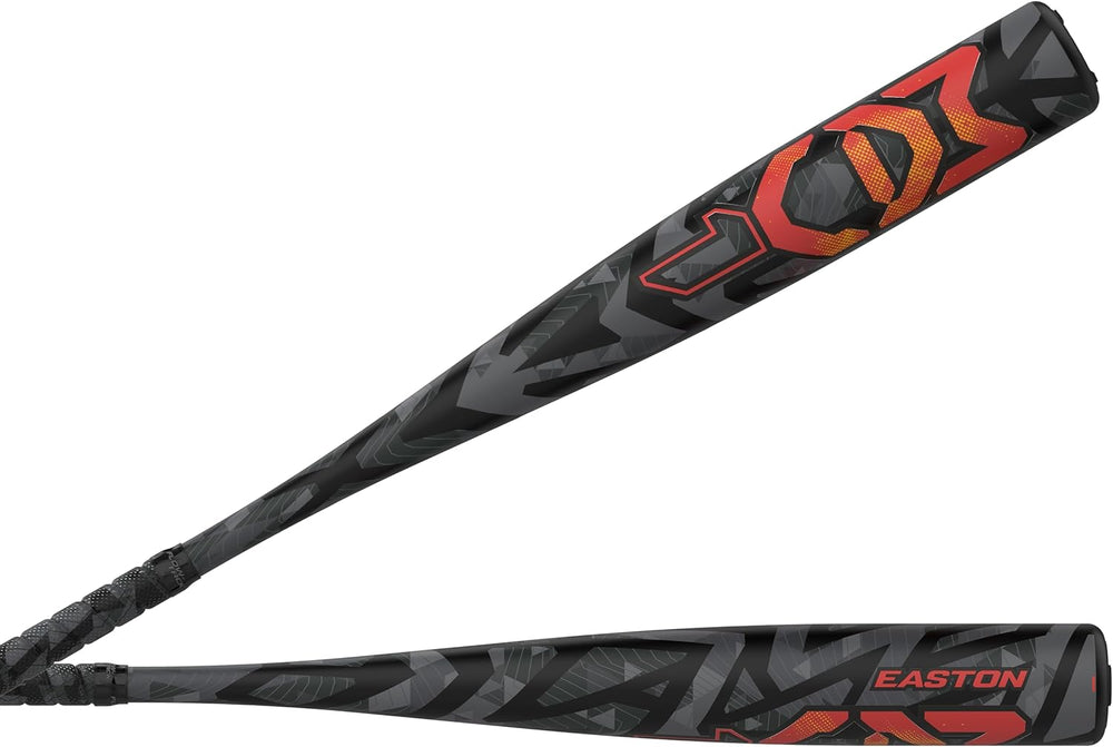 New Easton 2024 MAV1 Baseball Bat USSSA 1 Pc. Aluminum Black/Orange