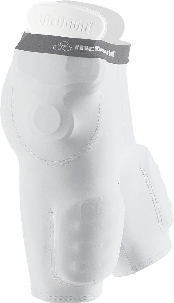 New McDavid Pro Model 5-Pocket Compression Girdle Large White/Gray ...