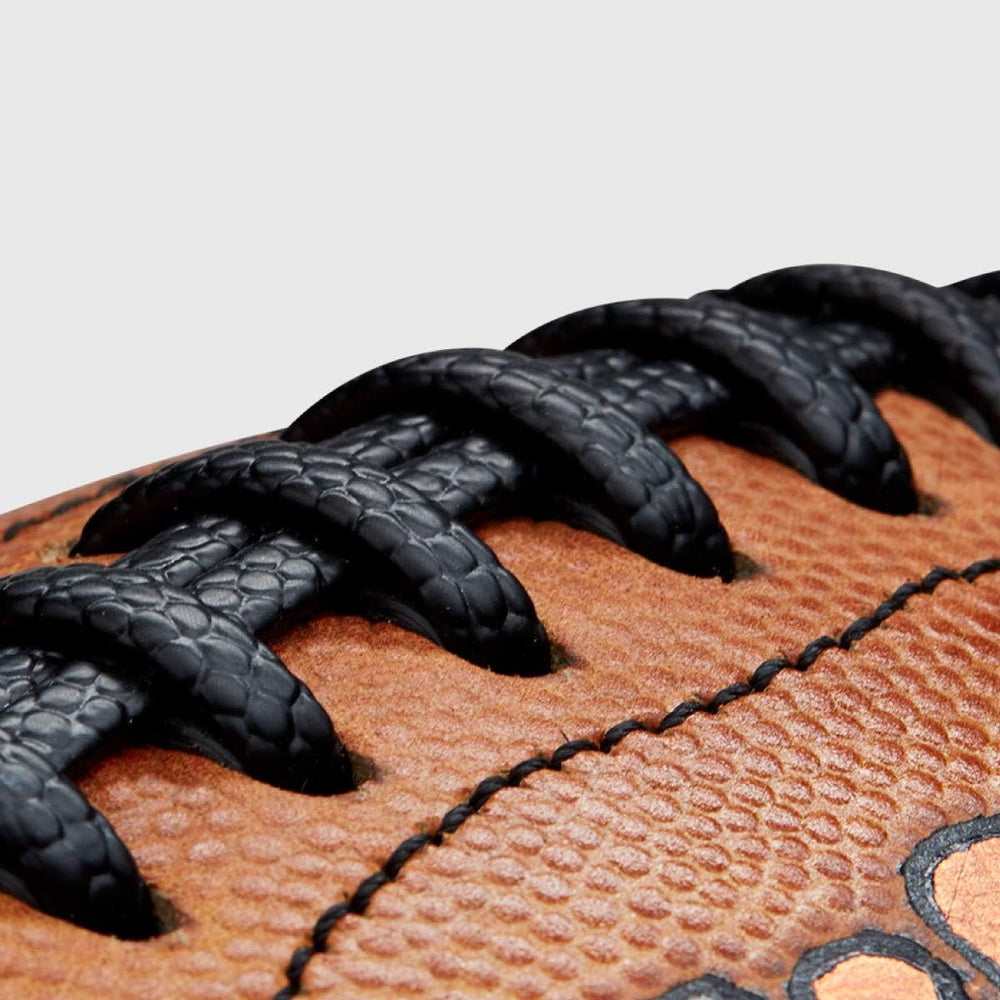 New Wilson GST Official Game Football NCAA Brown/White Ages 14 up