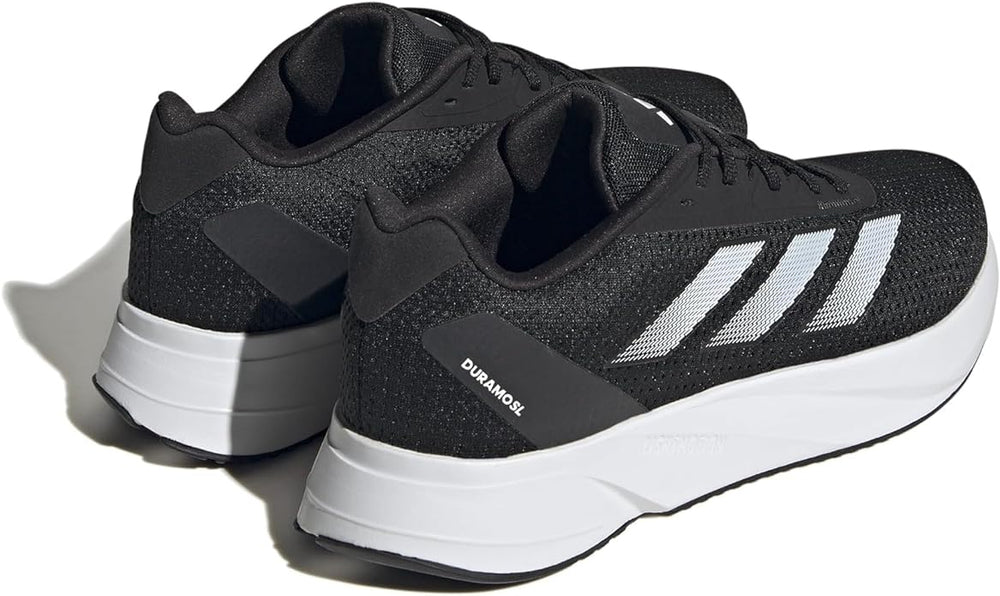 New Other adidas Women's Duramo SL Sneaker, Black/White/Carbon, 9.5