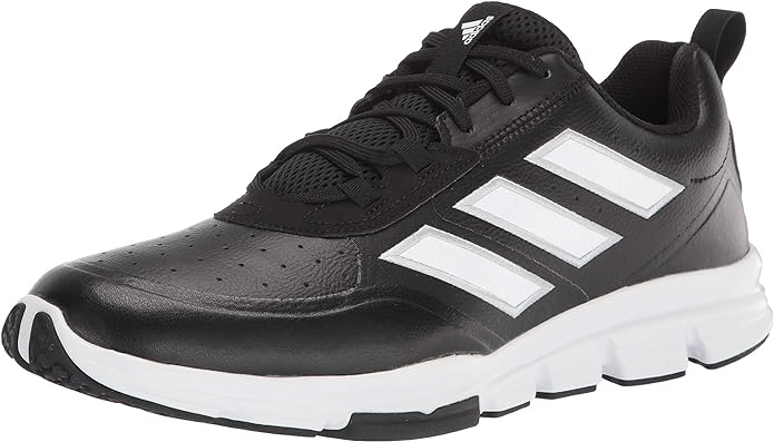 New adidas Men's Speed Trainer 5 Synthetic Baseball Shoe, Black/White/ –  PremierSports