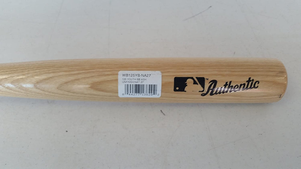 New Louisville Slugger Youth Ash Wood Baseball Bat WB125YB-NA27 Natural