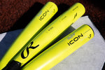 New Rawlings 2024 ICON Baseball Bat BBCOR -3 2 5/8" Barrel 2 Pc. Composite