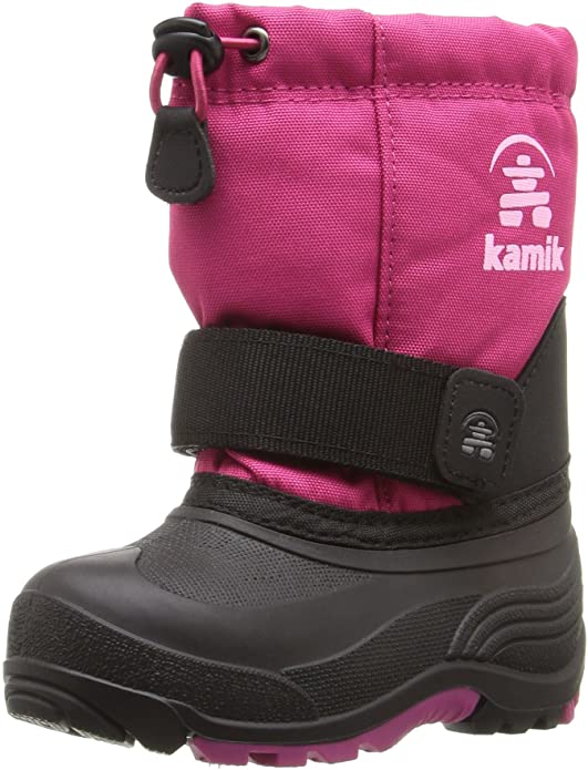 New Kamik Rocket Cold Weather Boot Toddler 8 Red/Black Comfort Rated -40F