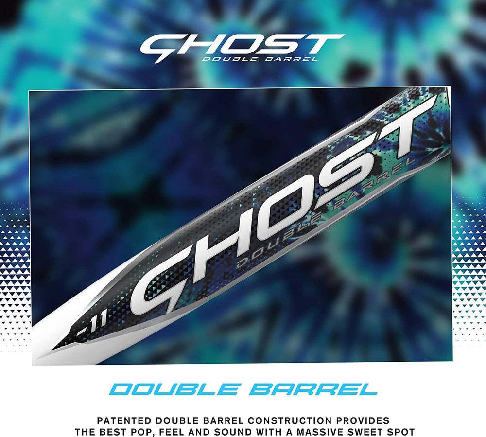 New Easton Ghost TIE DYE Fastpitch Softball Bat -11 Drop 2 Pc. Composite