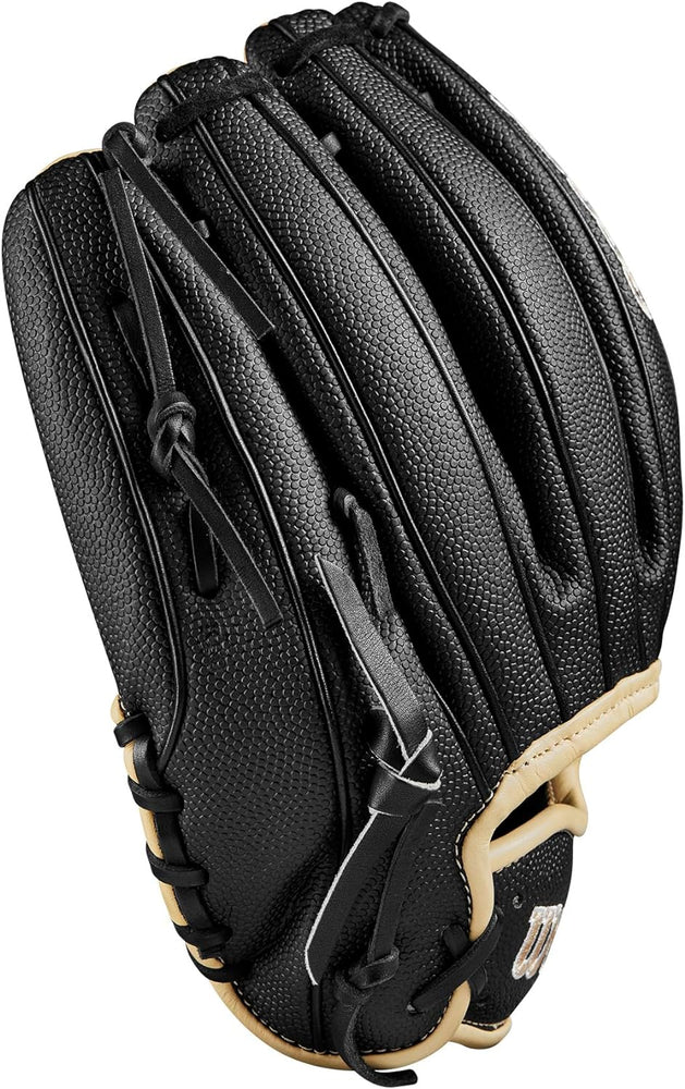 New  Wilson 2024 A2000 B23SS 12” Pitcher’s Baseball Glove - Right Hand Throw, Black/Saddle Tan