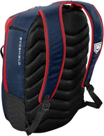 New EvoShield Standout Backpack 12" W x 9" D x 23" H Navy/White/Red 1 Fence Hook