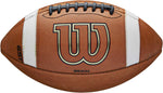 New Wilson GST Official Game Football NCAA Brown/White Ages 14 up