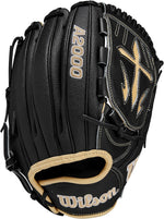 New  Wilson 2024 A2000 B23SS 12” Pitcher’s Baseball Glove - Right Hand Throw, Black/Saddle Tan