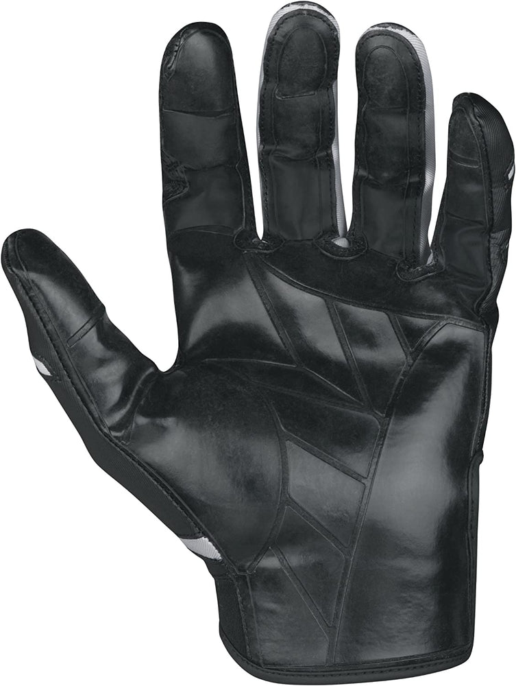 New Wilson Adult GST Skill Recevers Football Gloves Medium Gray/Black