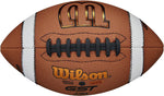 New Wilson GST Composite Football - Youth Size, Tan TDY