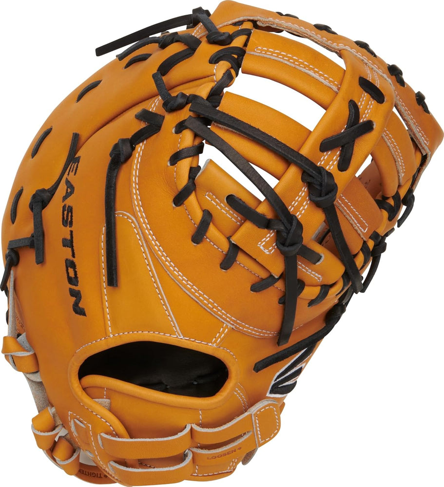 New Easton Professional Collection Fastpitch Softball Glove 13In RHT Tn/Blk