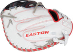 New Easton Professional Collection Fastpitch Softball Glove 34" RHT Nvy/Rd H-Web