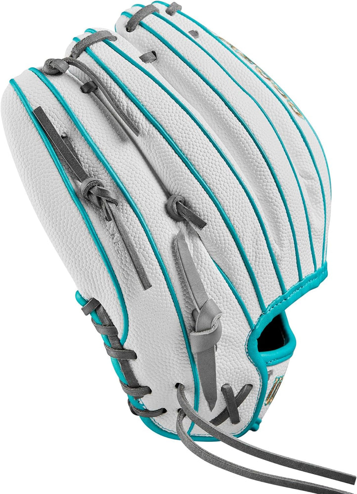 New WILSON 2024 A2000 H75SS 11.75” Infield Fastpitch Softball Glove White/Teal