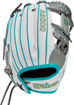 New WILSON 2024 A2000 H75SS 11.75” Infield Fastpitch Softball Glove White/Teal