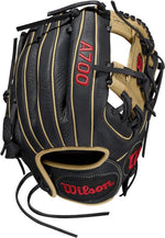 New Wilson 2022 A700 Youth Baseball Glove RHT 11.5 Inch Black/Tan