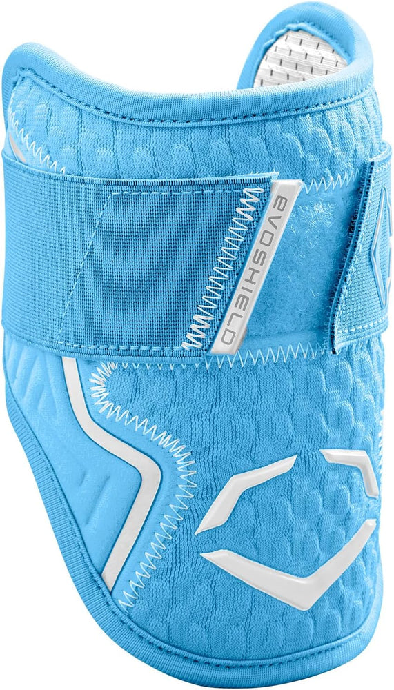 New EvoShield Pro-SRZ 2.0 Batter's Elbow Guard Small (Single Strap) Blue
