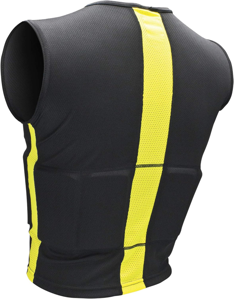 New Schutt Sports Lightweight Youth Football Rib Protector Shirt Large Blk/Yll