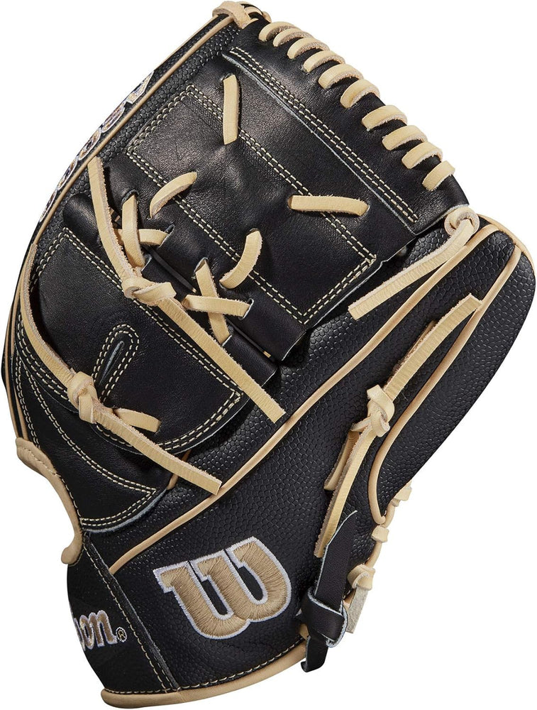 New Wilson 2021 A2000 B2SS 12" Pitcher's Baseball Glove - Blonde/Black, Left Hand Throw