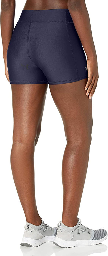 New Under Armour Women's Team Shorty 3 Small Navy Compression fit