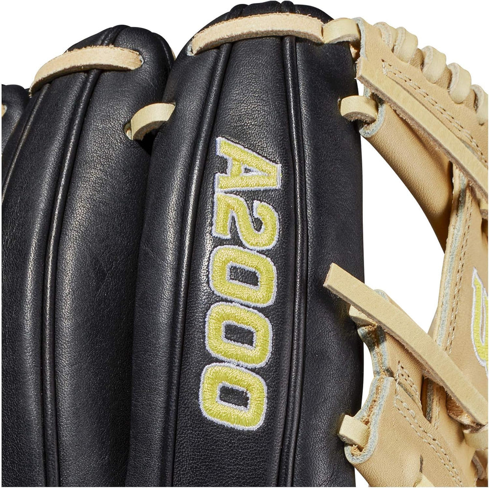 New WILSON A2000 Infield Baseball Gloves 11.5 Inch" 1786 Black/Blond RHT