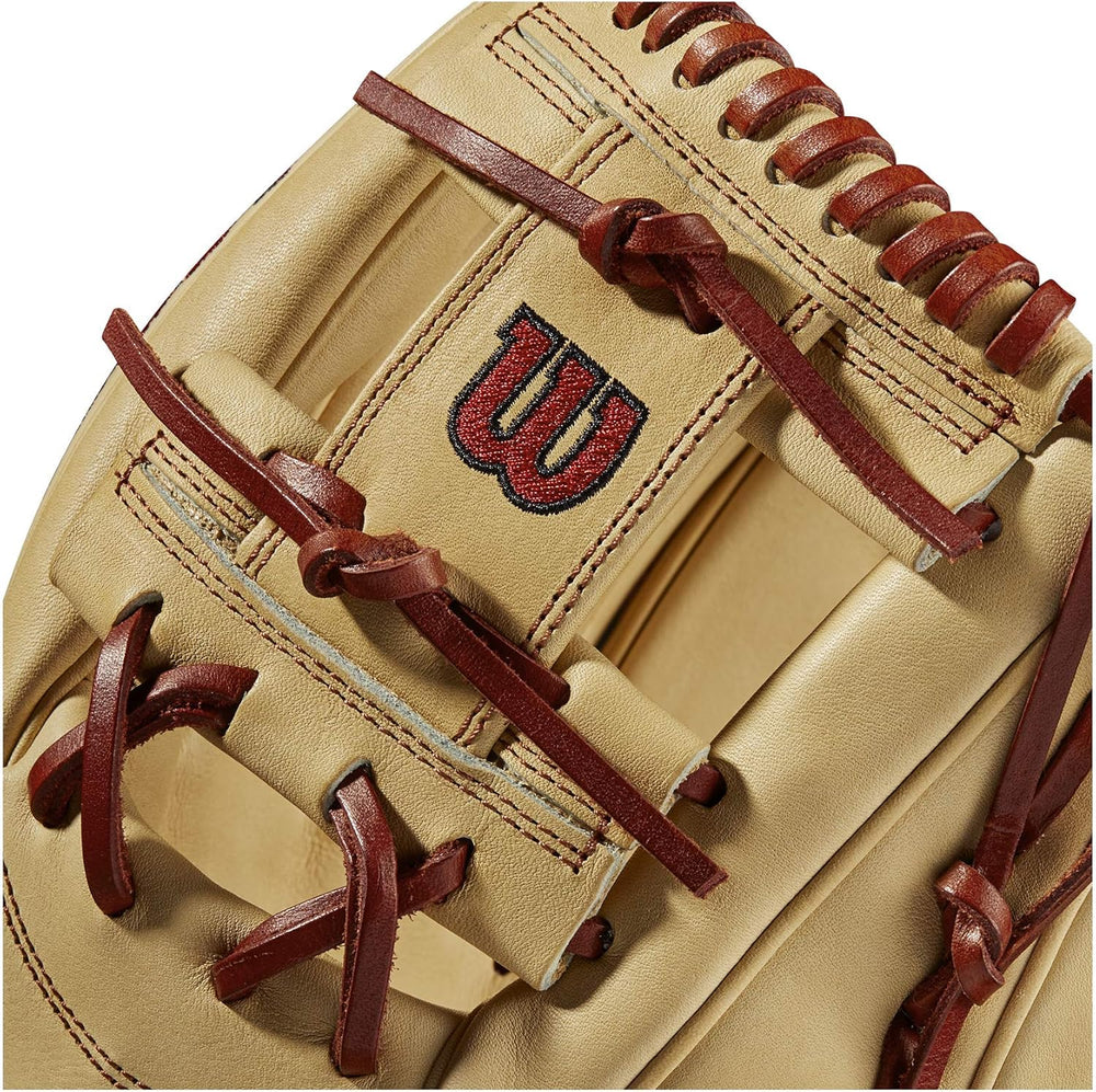 New WILSON Sporting Goods 2021 A2000 1787 11.75" Infield Baseball Glove - Right Hand Throw Blonde/Copper