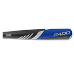 New Easton S400 BB16S400 BBCOR Baseball Bat 2 5/8" Silver/Blue Adult 2016