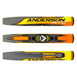 New Anderson Rocketech Carbon Fastpitch Bat -10oz (2022) Gray/Yellow