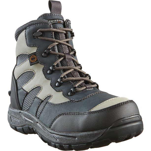 New Other Field & Stream Felt Sole Wading Boots Black/Gray  Men 7