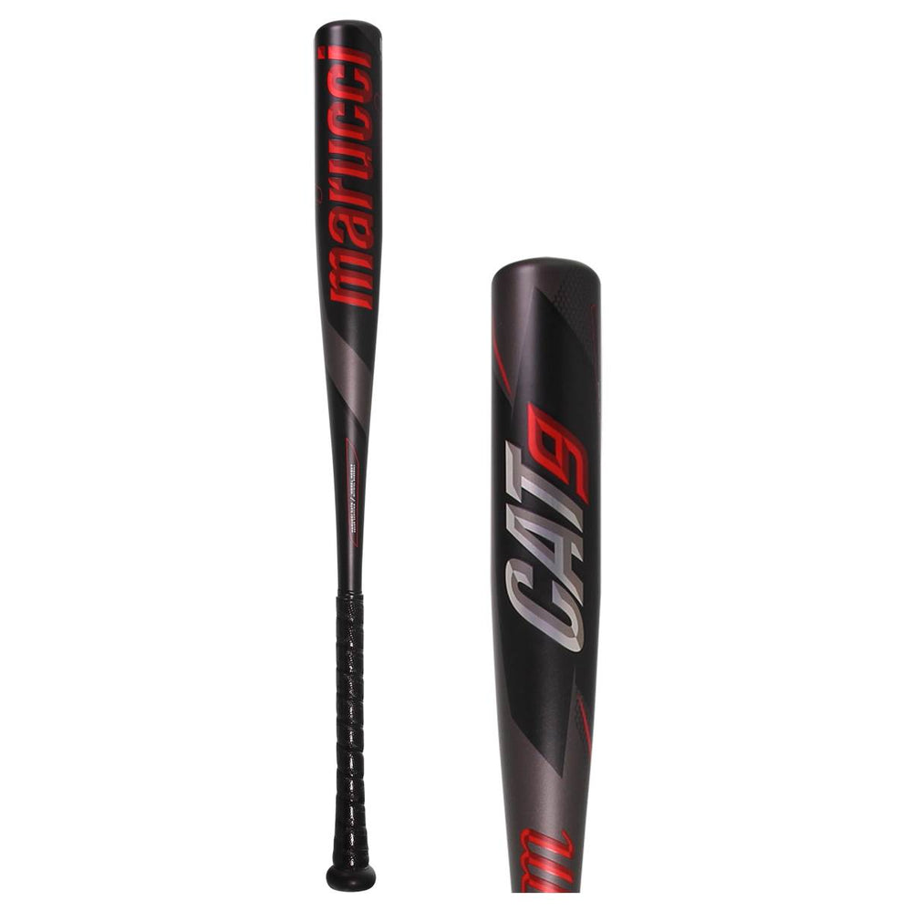 New Marucci 2021 CAT 9 BBCOR Baseball Bat Black/Red