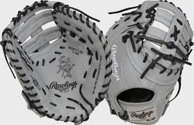 New Rawlings Heart Of The Hide Contour 12.25" First Base Mitt RHT Gray