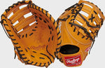 New Rawlings Heart of the Hide 13" Baseball First Base Mitt PROTDCTT RHT Tn/Blk