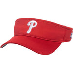 New Outdoor Cap Inc. Team MLB Visor Philadelphia Philly's Red/White OSFM