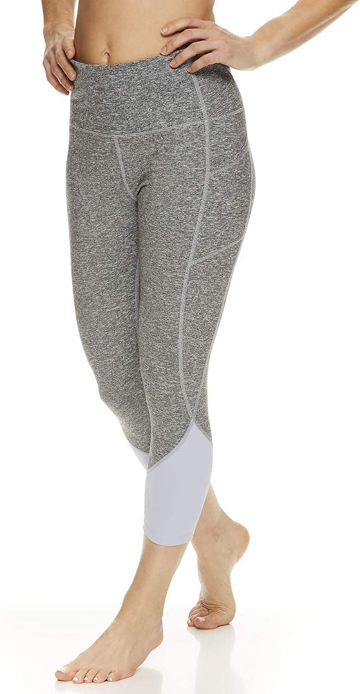 New Gaiam Women's High Waisted Capri Yoga Pants Compression