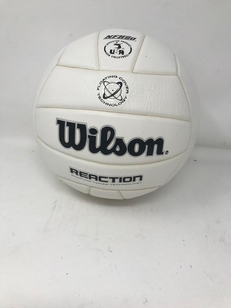 New Other Wilson Reaction NFHS White Volleyball OSFA