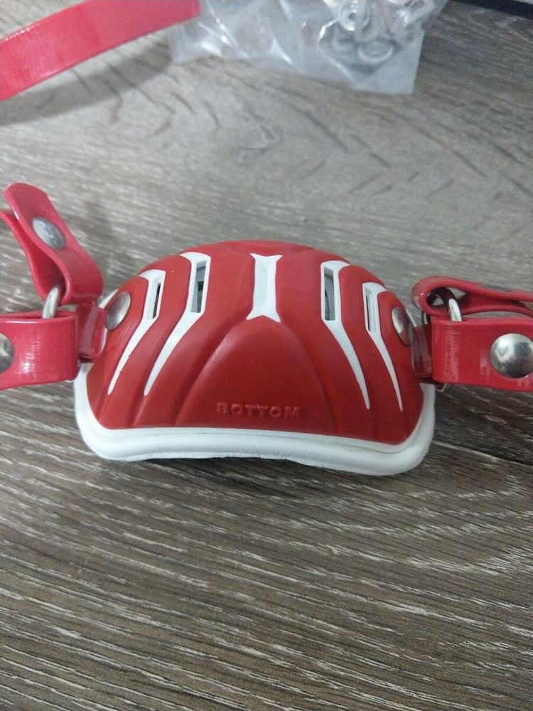 New Adams ADAMS USA GF Series Football Youth Chin Strap Red/White