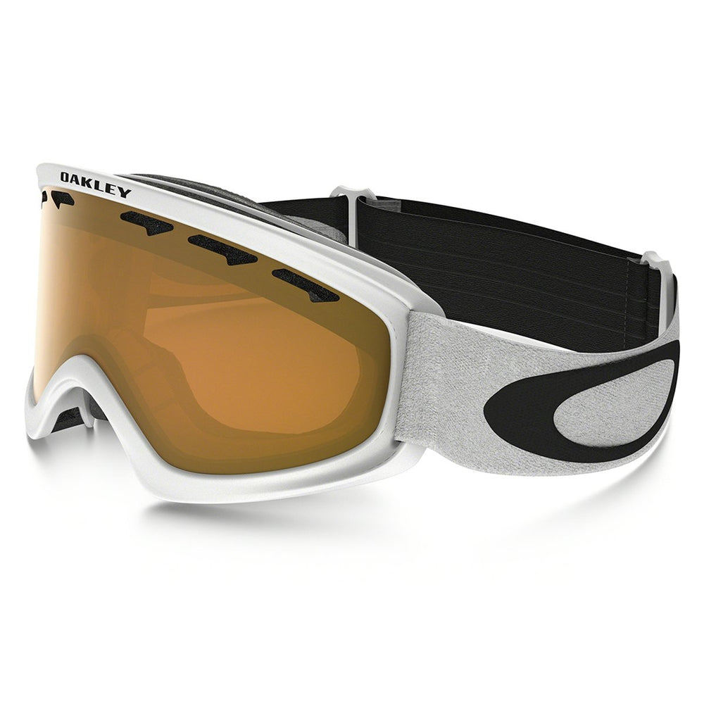 New Other Oakley 02 XS Snow Goggle Matte White with Persimmon Adult OSFA