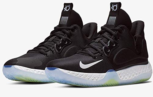 New Nike KD Trey 5 VII Basketball Shoes (M7.5/W9) Black/White/Silver