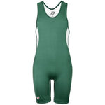 New Brute Rogue AVT Wrestling Singlet Junior Large Green/White Hi Cut