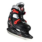 New American Athletic Shoe Cougar Adjustable Hockey Skates, Black, Sm 10Y-13Y